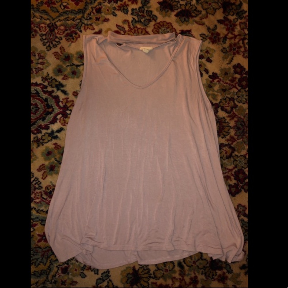 Mauve Chocker Tank